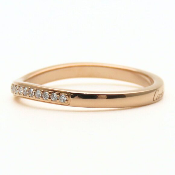CARTIER Authentic 18k Gold Diamond Ring - Picture 3 of 10